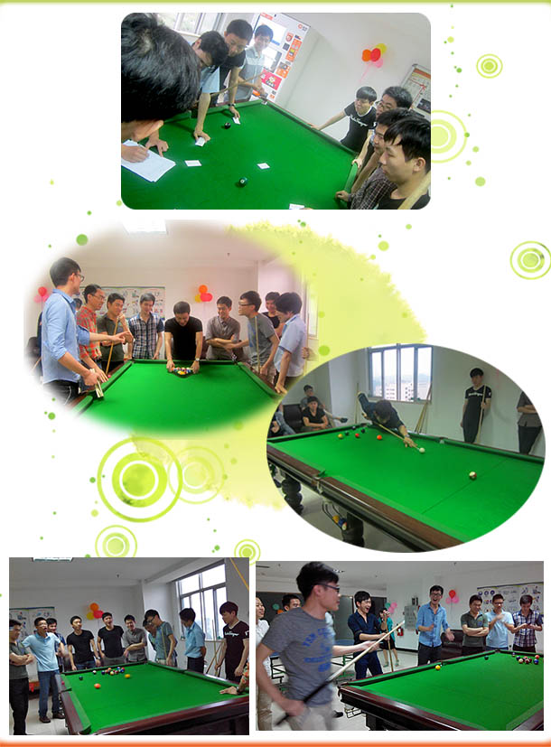 牧童2014年第一屆“牧樂杯”臺(tái)球集體爭霸賽 