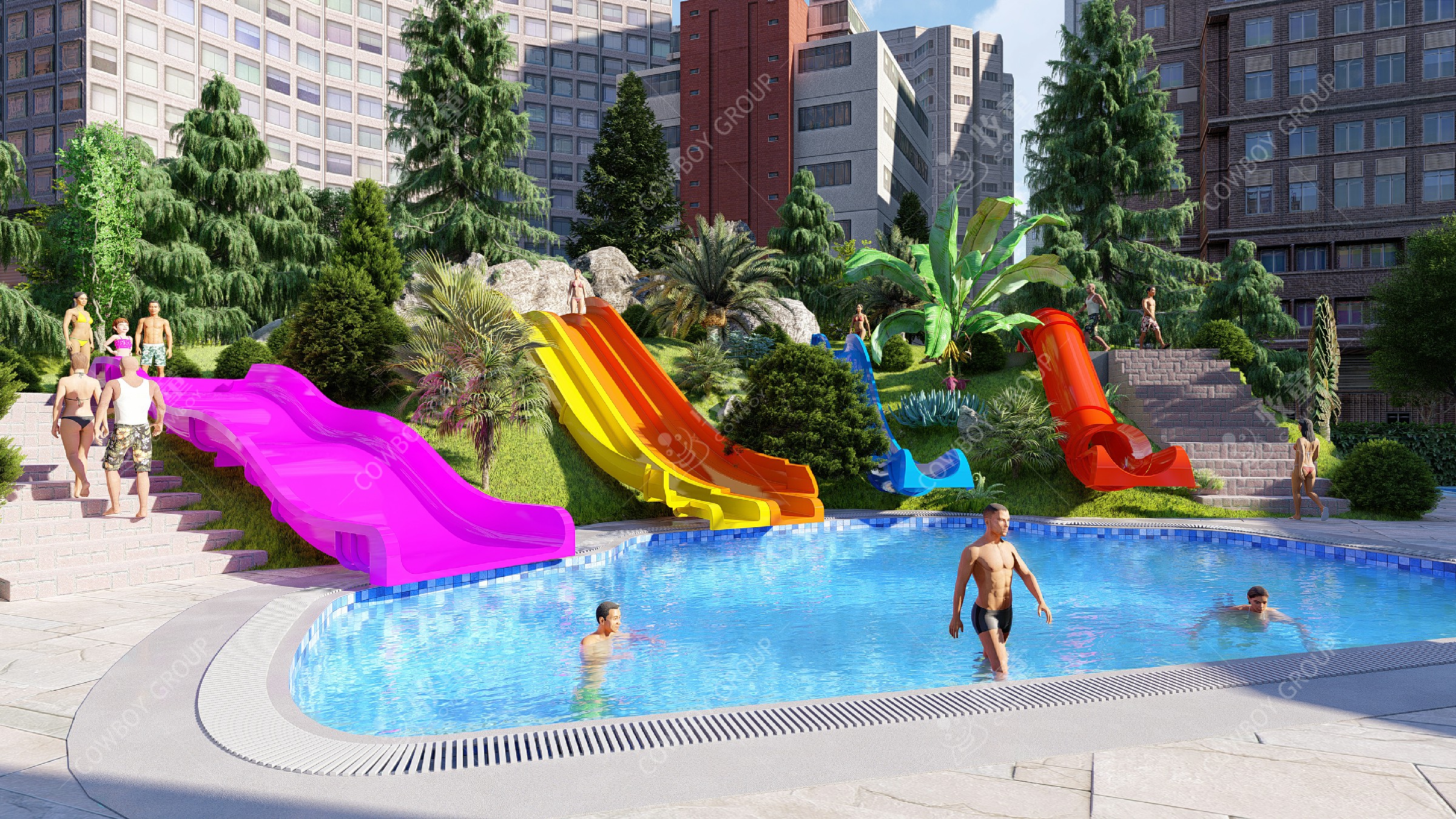 水上樂園設備建造，如何建設讓客戶滿意的水上樂園