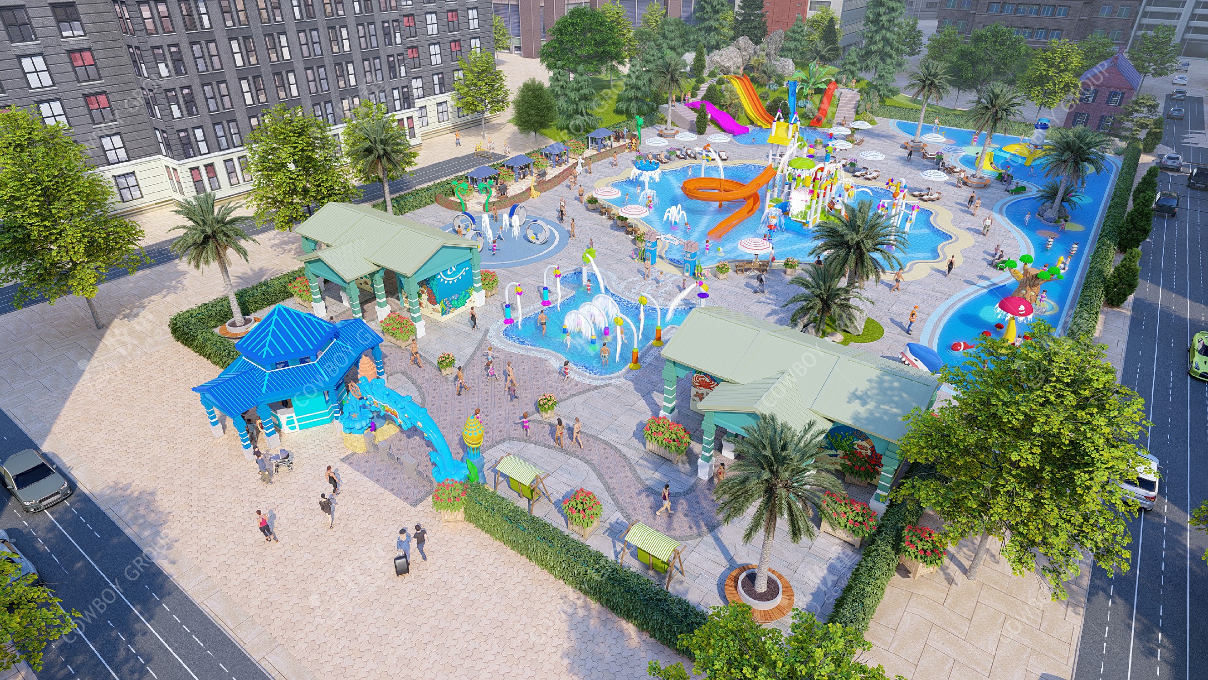 水上樂園設備廠家的游樂設施介紹